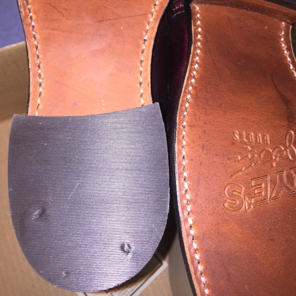 Limited Edition Frye Jet Boot Roper In Plum - Picture 3 of 4